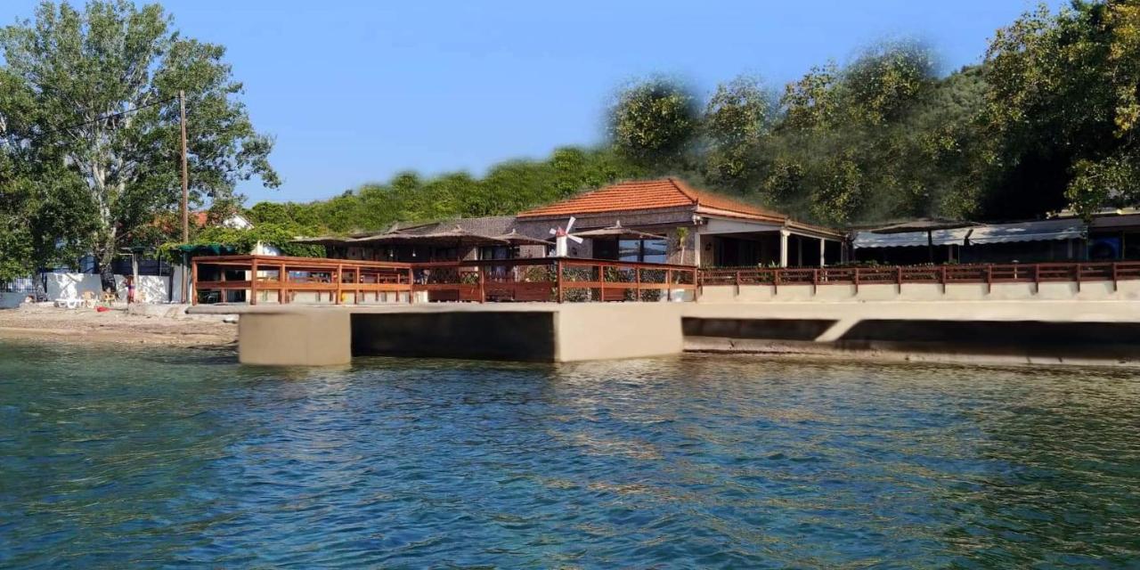 Stone Villa Inside Sea- Kids'Land Πλατανίδια Εξωτερικό φωτογραφία