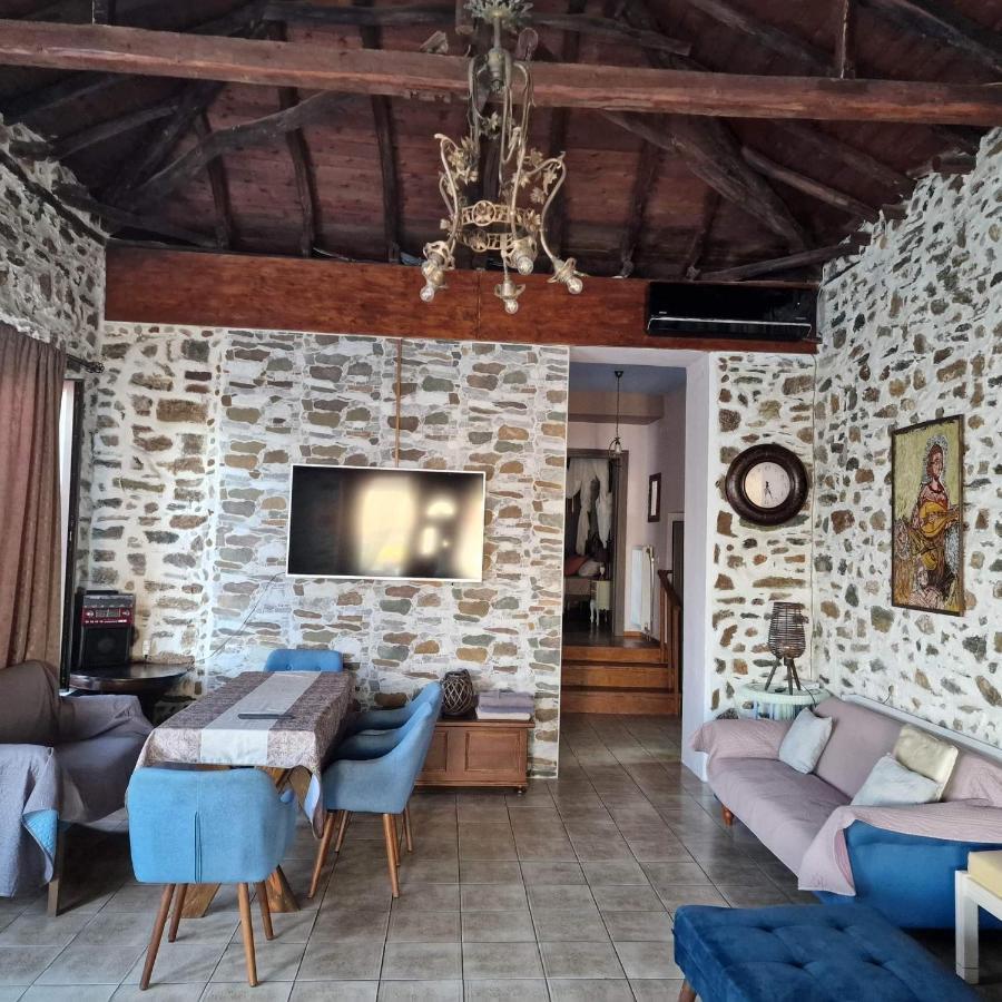 Stone Villa Inside Sea- Kids'Land Πλατανίδια Εξωτερικό φωτογραφία